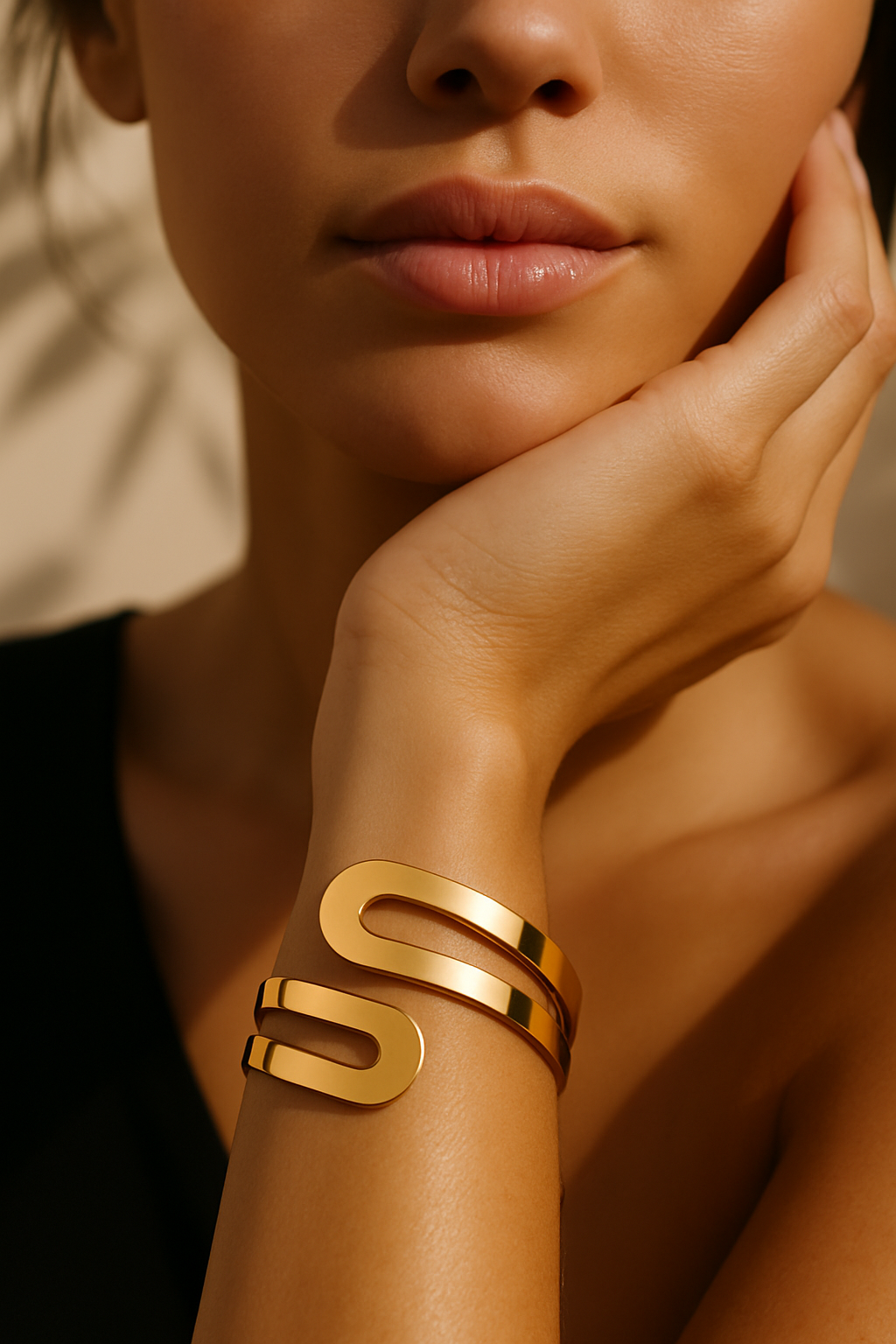 Bracelet Syra doré en acier inoxydable 316L – Jewelya AG