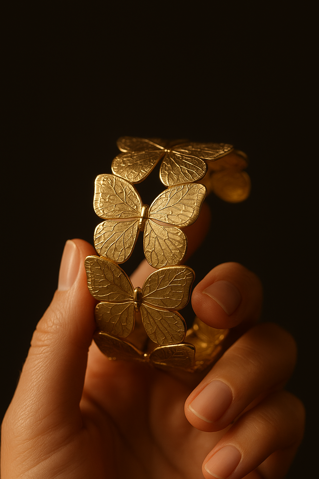 Bracelet Amara doré en acier inoxydable 316L – Jewelya AG